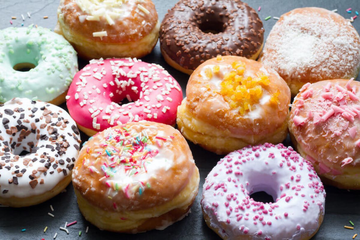 creme brulee donut
